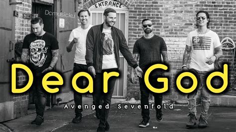 Dear God Avenged Sevenfold Lirik Lagu Ifactstory YouTube