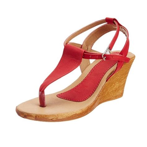 9 Attractive Models Of Red Sandals For Women In Trend