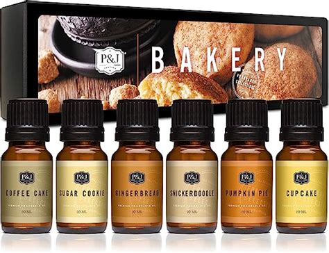 Bakery Set Of Premium Grade Fragrance Oils Pumpkin Pie Cupcake