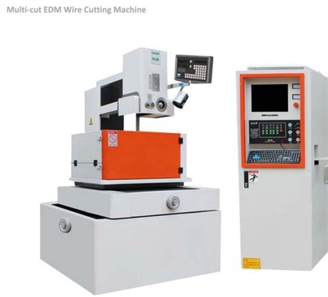 White Cnc Wire Cut Edm Machine With Portability Operation And Robust Design At Best Price In