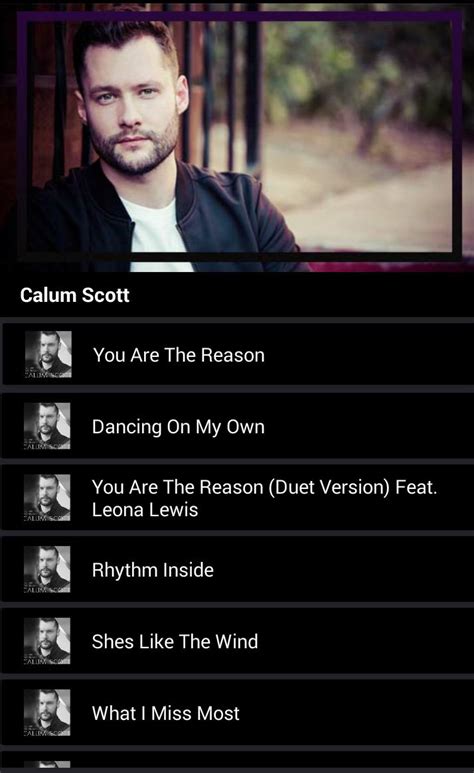 Calum Scott - You Are The Reason (Song and Lyric) APK for Android Download