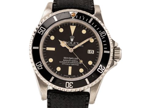 Rolex Vintage Sea Dweller Ref 16660 Triple Six MARK I Stainless Steel