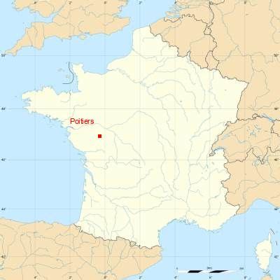 fond de carte avec poitiers