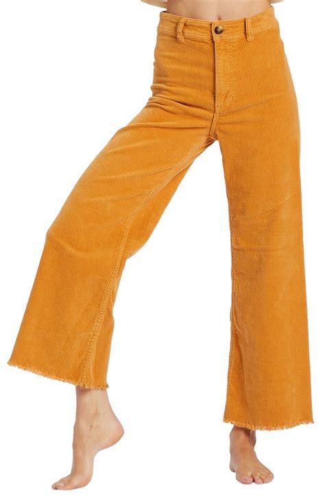 Billabong Free Fall High Waist Wide Leg Corduroy Pants Nordstrom