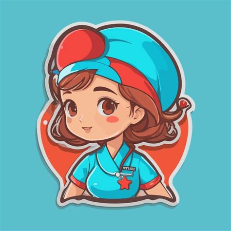 Premium Vector | Nurse cartoon vector