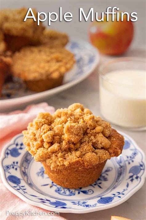 Apple Cinnamon Muffins Recipe Preppy Kitchen