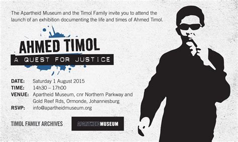 Exhibition Ahmed Timol A Quest For Justice The New Radicals