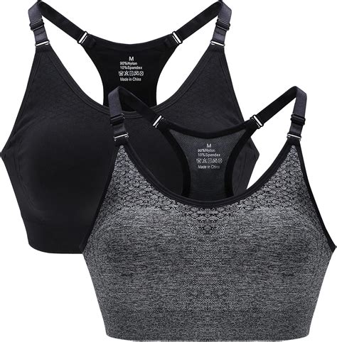 Zoerea Sport Bhs F R Damen Push Up Ohne B Gel Yoga Fitness Bh