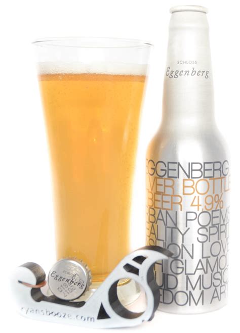 Brauerei Schloss Eggenberg Silver Bottle Beer – Euro Pale Lager at 4.9% ...