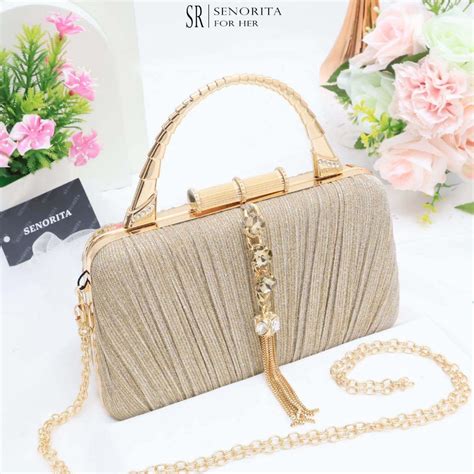 Jual Promo Snr Tas Pesta Wanita Tas Kondangan Clutch