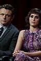 Lizzy Caplan Michael Sheen Masters Of Sex TCA Tour Panel Photo Michael Sheen