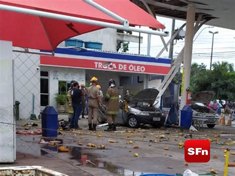 Carro Explode Enquanto Abastecia O Tanque De Gnv Em Campos Sf Notícias