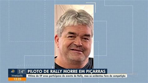 Piloto de rally morre em acidente durante intervalo de competição em SC