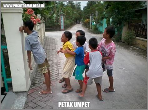 Permainan Tradisional Anak Anak Di Desa Pusat Damai Membentuk