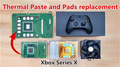 Xbox Series X Thermal Paste And Pads Replacement And Cooling System Cleaning Youtube