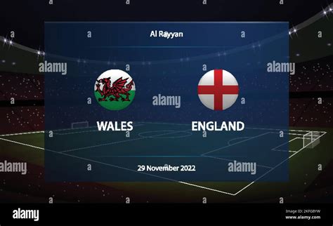 England Wales World Cup Stock Vector Images Alamy