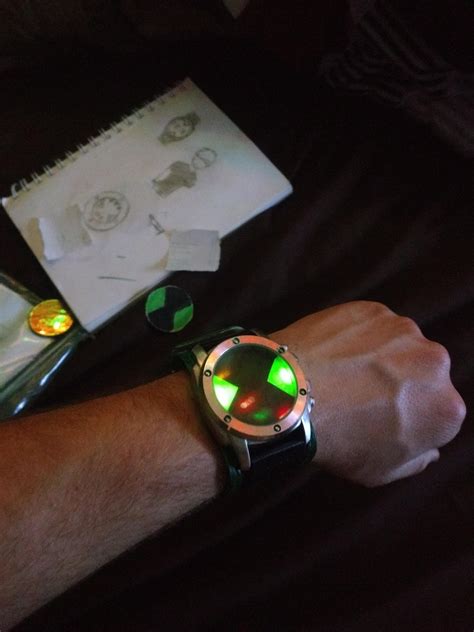 Work in progress Led Omnitrix for an upcoming cosplay : Ben10