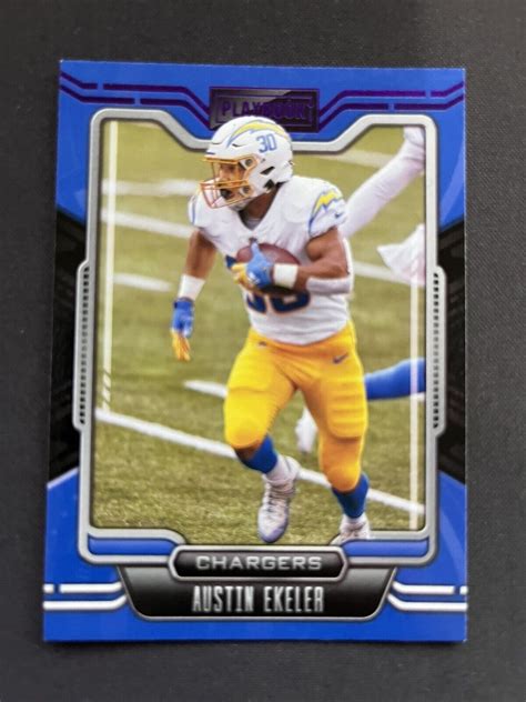 2021 Panini Playbook Purple 67 Austin Ekeler For Sale Online EBay