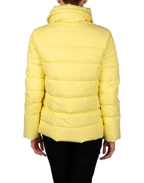 Lyst Just Cavalli Down Jacket In Yellow