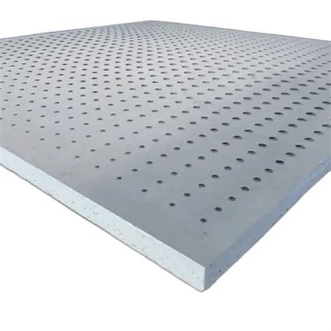 White Gyproc Eclipse Perforation Gypsum Board Thickness Mm