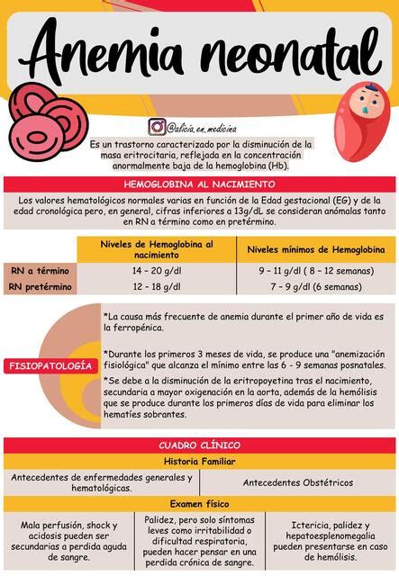 Anemia Neonatal Alicia En Medicina By Gabriela Soplin Villacorta UDocz