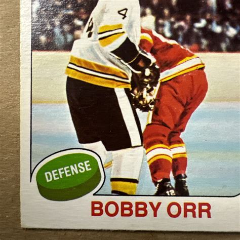 O Pee Chee Bobby Orr Boston Bruins Opc Vintage Hockey Card