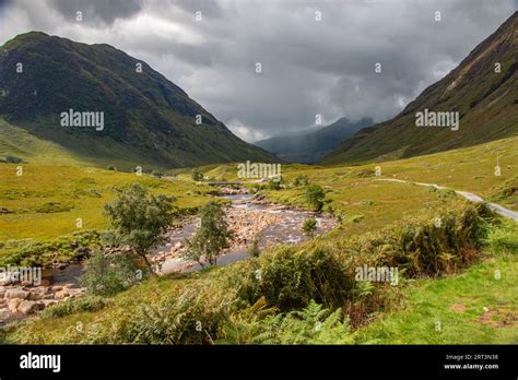 The isolated and eerie Glen Etive, Glencoe, filming location for James ...