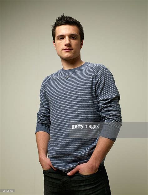 Actor Josh Hutcherson Poses For A Portrait During The 2010 Sundance