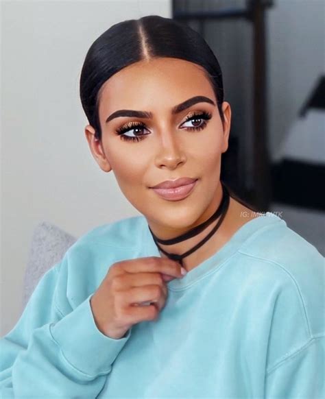 Pin By Fati Kuli On Kim Kim Kardashian Makeup Looks Kim Kardashian