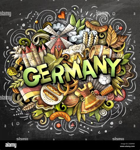 German National Symbols Stock Vector Images Alamy