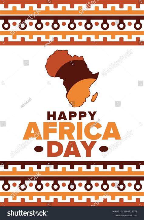 Africa Day Happy African Freedom Day Stock Vector (Royalty Free) 2192114171 | Shutterstock