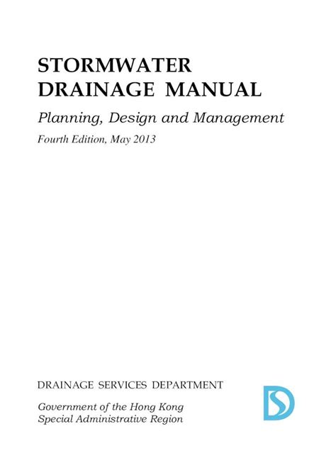 Pdf Stormwater Drainage Manualpdf Dokumentips