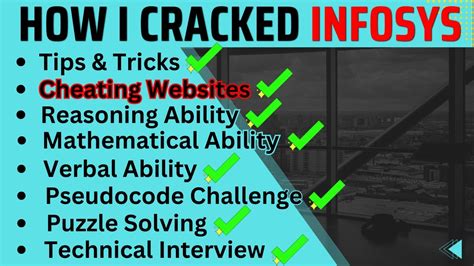 How I Cracked The Infosys Interview Infosys Interview Experience