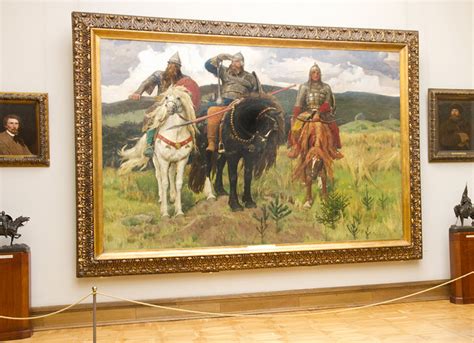 Картина Васнецова «Богатыри» (три богатыря): описание, история, фото ...