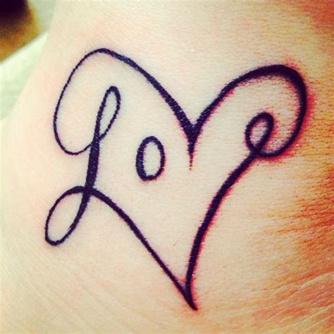 My New Tattoo L O V E New Tattoos Tattoos Infinity Tattoo