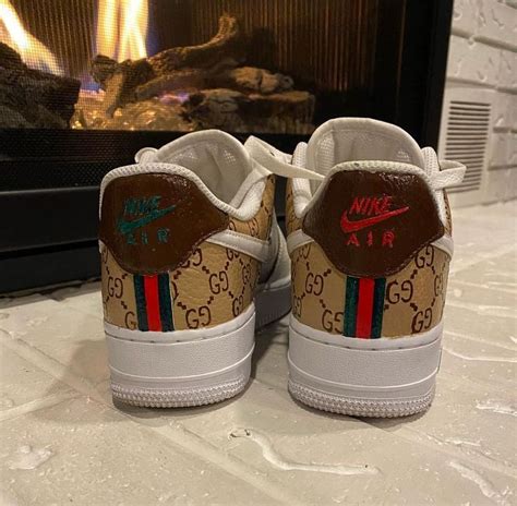 Gucci Air Force Custom Check More At Https Kingshooz Product