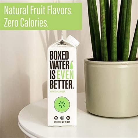 Boxed Water Cucumber Flavored Water 16 9 Oz 12 Pack