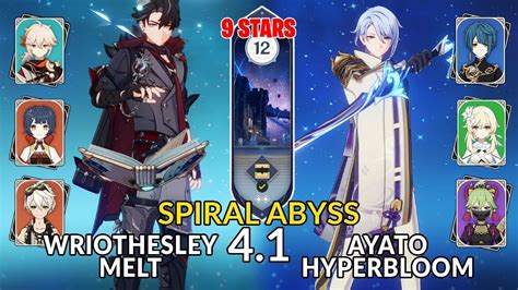 New Spiral Abysswriothesley Melt Ayato Hyperbloom Floor