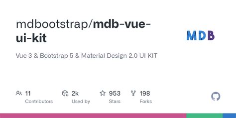 Issues Mdbootstrap Mdb Vue Ui Kit GitHub