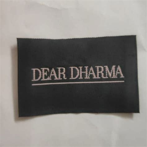 Gsm Black Garment Cotton Printed Label At Rs Piece Woven Label