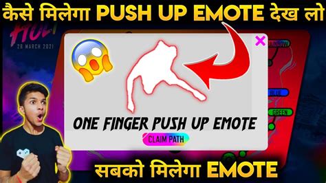 How To Get One Finger Push Up Emote In Free Fire Holi Festival Event