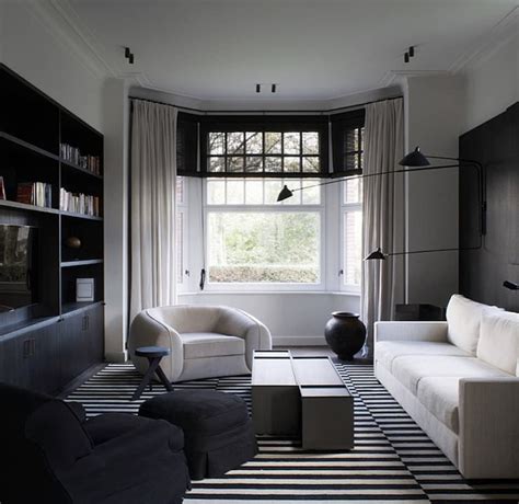 47+ Black and White Living Room Ideas That Simply Work | Houszed