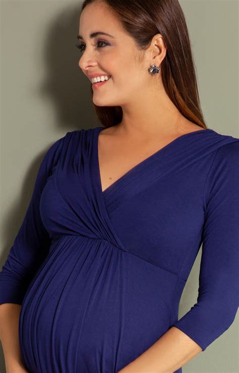 Willow Maternity Dress Eclipse Blue Maternity Wedding Dresses