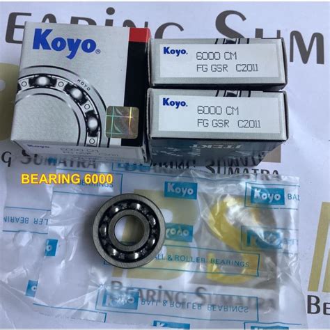 KOYO Bearing 6000 CM Bering Klaher Laher 6000CM Lazada Indonesia