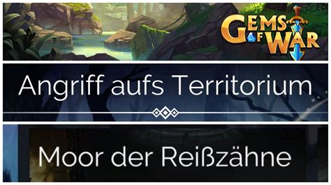 Gems of War Infiltration Moor der Reißzähne Faction Fang Moor