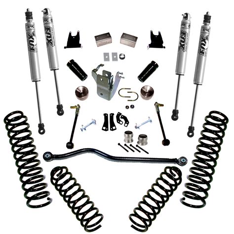 SuperLift 4 Suspension Lift Kit With Fox Shocks For Jeep Wrangler JK