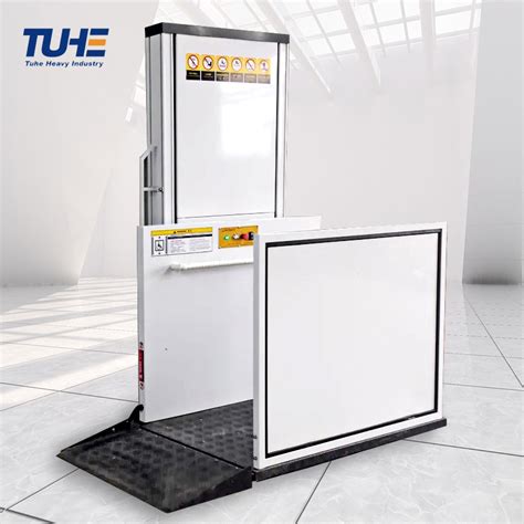 Easy Access Commercial Vertical Platform Lift Manufacturer Tuhe Lift