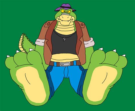 Brok's Crocodile Feet Tease by JohnHall2019 on DeviantArt