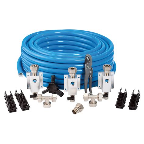 RapidAir MaxLine 3/4in. 100ft. Master Kit Compressed Air Piping System, Model# M7500 ...