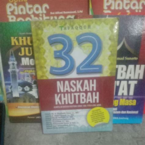 Jual Buku Naskah Khutbah Kumpulan Naskah Khutbah Jumat Idul Fitri